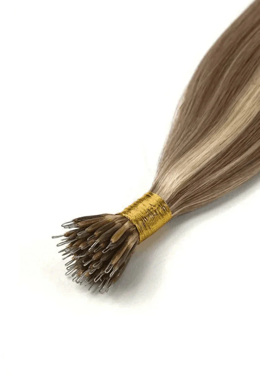 Iced Cappuccino (#14/22) Nano Ring Hair Extensions(Iced Cappuccino 14 22 Nano Ring Hair Extensions) 2 Iced Cappuccino (#14/22) Nano Ring Hair Extensions(Iced Cappuccino 14 22 Nano Ring Hair Extensions) - Image 2