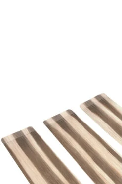 Remy Royale Double Drawn Tape Hair Extensions - Iced Cappuccino (#14/22)(Remy Royale Double Drawn Tape In Iced Cappuccino 14 22)