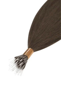 Medium Brown (#4) Remy Royale Nano Bond Hair Extensions(Medium Brown 4 Remy Royale Nano Bond Hair Extensions)