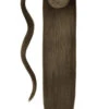 Medium Brown (#4) Straight Up Wrap Around Ponytail(Medium Brown 4 Clip In Ponytail Extensions)