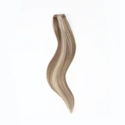 Oak Brondie Quad Weft Clip In One Piece Hair Extensions(Oak Brondie Quad Weft Clip In One Piece Hair Extensions)