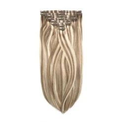 Remy Royale Seamless Clip Ins - Oak Brondie(Oak Brondie Double Drawn Seamless Clip In Hair Extensions)