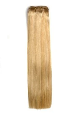 Remy Royale Double DrawnHuman Hair Weft WeaveExtensions - Barbie Blonde (#16/60)(Remy Royale Double Drawn Human Hair Weft Weave Extensions 16 60)