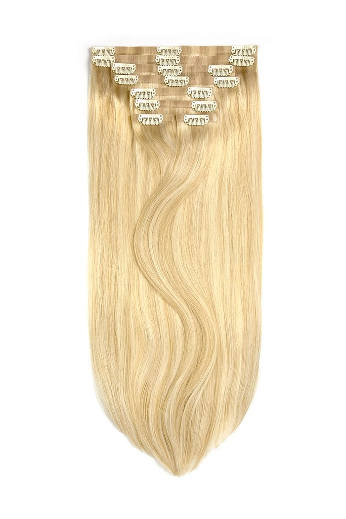 Remy Royale Seamless Clip-ins Barbie Blonde (#16/60)(Remy Royale Seamless Clip Ins 16 60) 1 Remy Royale Seamless Clip-ins Barbie Blonde (#16/60)(Remy Royale Seamless Clip Ins 16 60)
