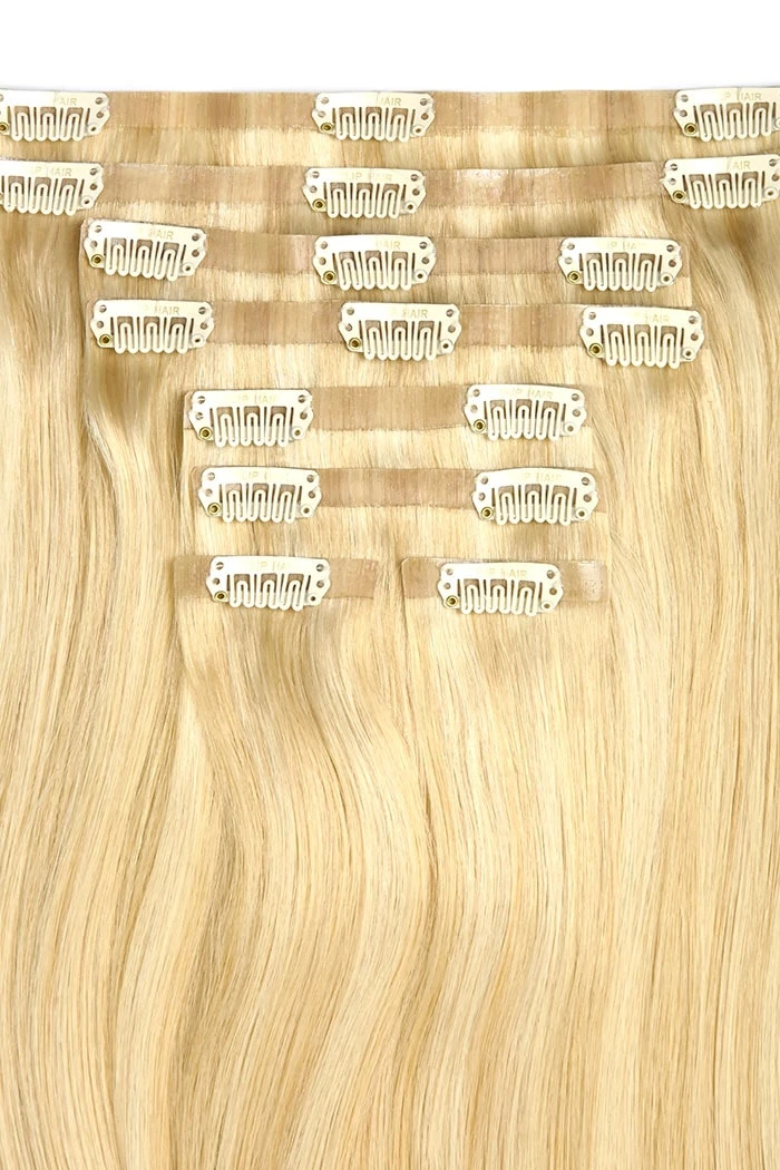 Remy Royale Seamless Clip-ins Barbie Blonde (#16/60)(Remy Royale Seamless Clip Ins 16 60) 2 Remy Royale Seamless Clip-ins Barbie Blonde (#16/60)(Remy Royale Seamless Clip Ins 16 60) - Image 2