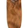 Remy Royale Seamless Clip Ins - Autumn Spice (#30B)(Autumn Spice 30b Double Drawn Seamless Clip In Hair Extensions)