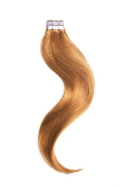 Tape In Remy Human Hair Extensions Autumn Spice (#30B)(Autumn Spice 30b Tape In Hair Extensions)