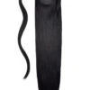 Jet Black (#1) Straight Up Wrap Around Ponytail(Jet Black 1 Clip In Ponytail Extensions)