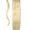 Ice Blonde Straight Up Wrap Around Ponytail(Ice Blonde Clip In Ponytail Extensions)
