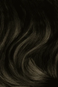 Ash Black Balayage Straight Up Wrap Around Ponytail Extension(Ash Black Balayage Straight Up Wrap Around Ponytail Extension)