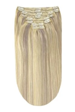 Full Head Remy Clip In Human Hair Extensions - BlondeMe (#60/SS)(Full Head Remy Clip In Human Hair Extensions Blonde Me 60 Ss)