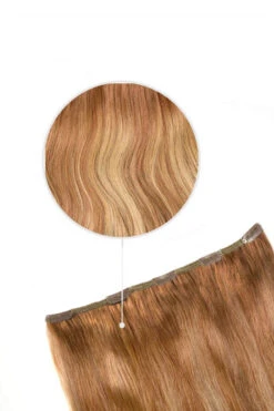 Cinnamon Swirl Balayage One Piece Clip In Hair Extensions (Top-Up)(Cinnamon Swirl Balayage One Piece Clip In Hair Extensions Top Up)