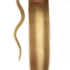 Chestnut Bronde Balayage Straight Up Wrap Around Ponytail Extension(Chestnut Bronde Balayage Straight Up Wrap Around Ponytail Extension)