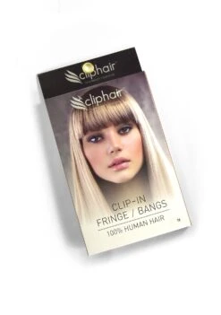 Clip In /on Remy Human Hair Fringe / Bangs - Chestnut Brown (#6)(Clip On Fringe Hair Light Chestnut Brown 6) -Cliphair Sale Store clip in fringe bange uk 0475f088 79e6 4015 b3ad cdb90958371d