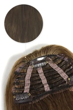 Clip In /on Remy Human Hair Fringe / Bangs - Chestnut Brown (#6)(Clip On Fringe Hair Light Chestnut Brown 6) -Cliphair Sale Store clip in bangs fringes human hair 25da2932 4cca 4419 8a68 27be82ae0518