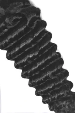 Curly Clip-In Human Hair Extensions - Jet Black (#1)(Curly Full Head Remy Clip In Human Hair Extensions Bleach Blonde 1) -Cliphair Sale Store curlyclipinhairextensions 30e1423a 6203 4228 8041 ef5c6f41a7e0