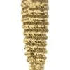 Curly Clip-In Human Hair Extensions - Bleach Blonde (#613)(Curly Full Head Remy Clip In Human Hair Extensions Bleach Blonde 613)