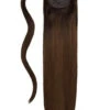 Espresso Melt Balayage Straight Up Wrap Around Ponytail Extension(Dark Espresso Melt Straight Up Wrap Around Ponytail Extension)