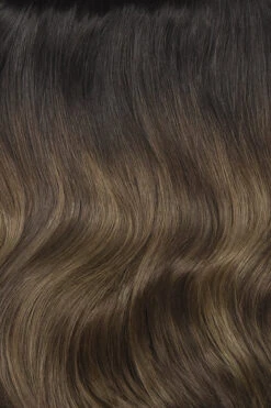 Espresso Melt Balayage Remy Royale Invisible Tape In Hair Extensions(Espresso Melt Balayage Remy Royale Invisible Tape In Hair Extensions)