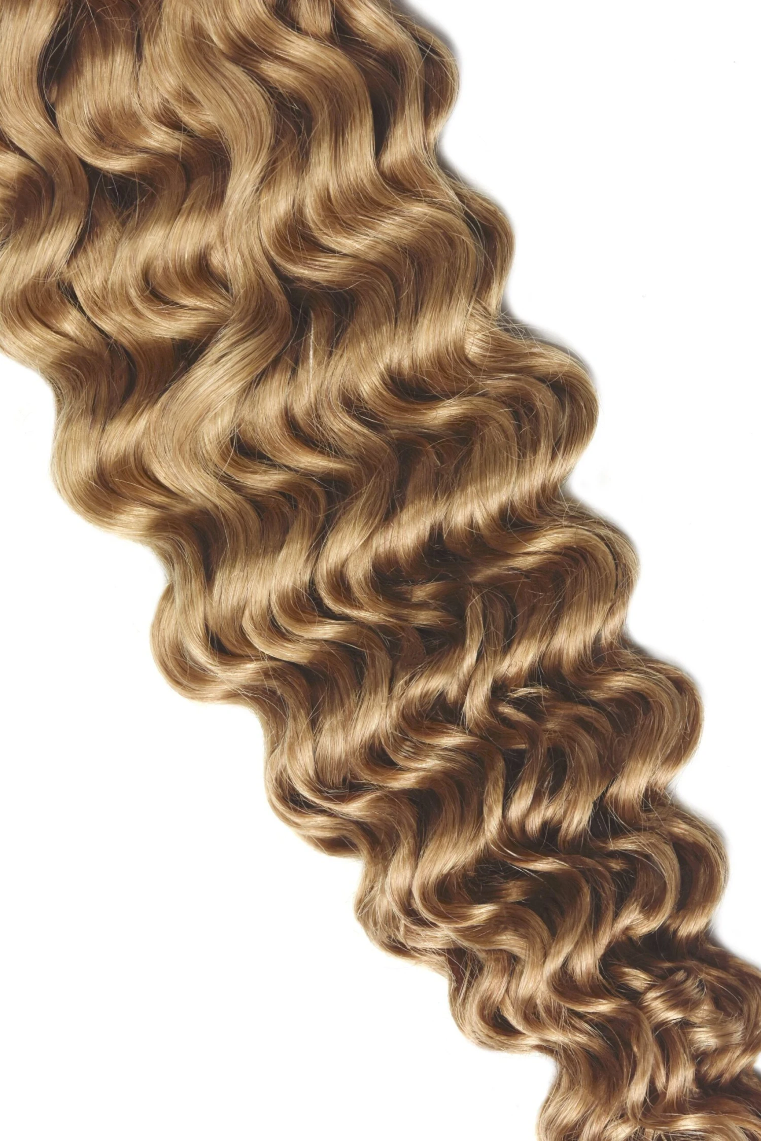 Curly Clip-In Human Hair Extensions - Strawberry Blonde (#27)(Curly Full Head Remy Clip In Human Hair Extensions Strawberry Ginger Blonde 27) 4 Curly Clip-In Human Hair Extensions - Strawberry Blonde (#27)(Curly Full Head Remy Clip In Human Hair Extensions Strawberry Ginger Blonde 27) - Image 4