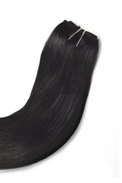 Jet Black (#1) Quad Weft Clip In One Piece Hair Extensions(Quad Wefted Remy Clip In Human Hair Extensions Jet Black 1) -Cliphair Sale Store one piece hair extensions e4e906b1 1b94 49d8 bd66 e8a0be7521c7