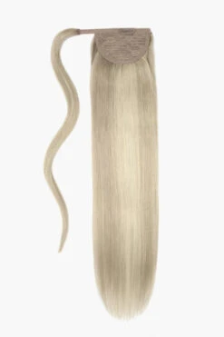 Platinum BlondeMe Straight Up Wrap Around Ponytail Extension(Platinum Blondeme Straight Up Wrap Around Ponytail Extension)