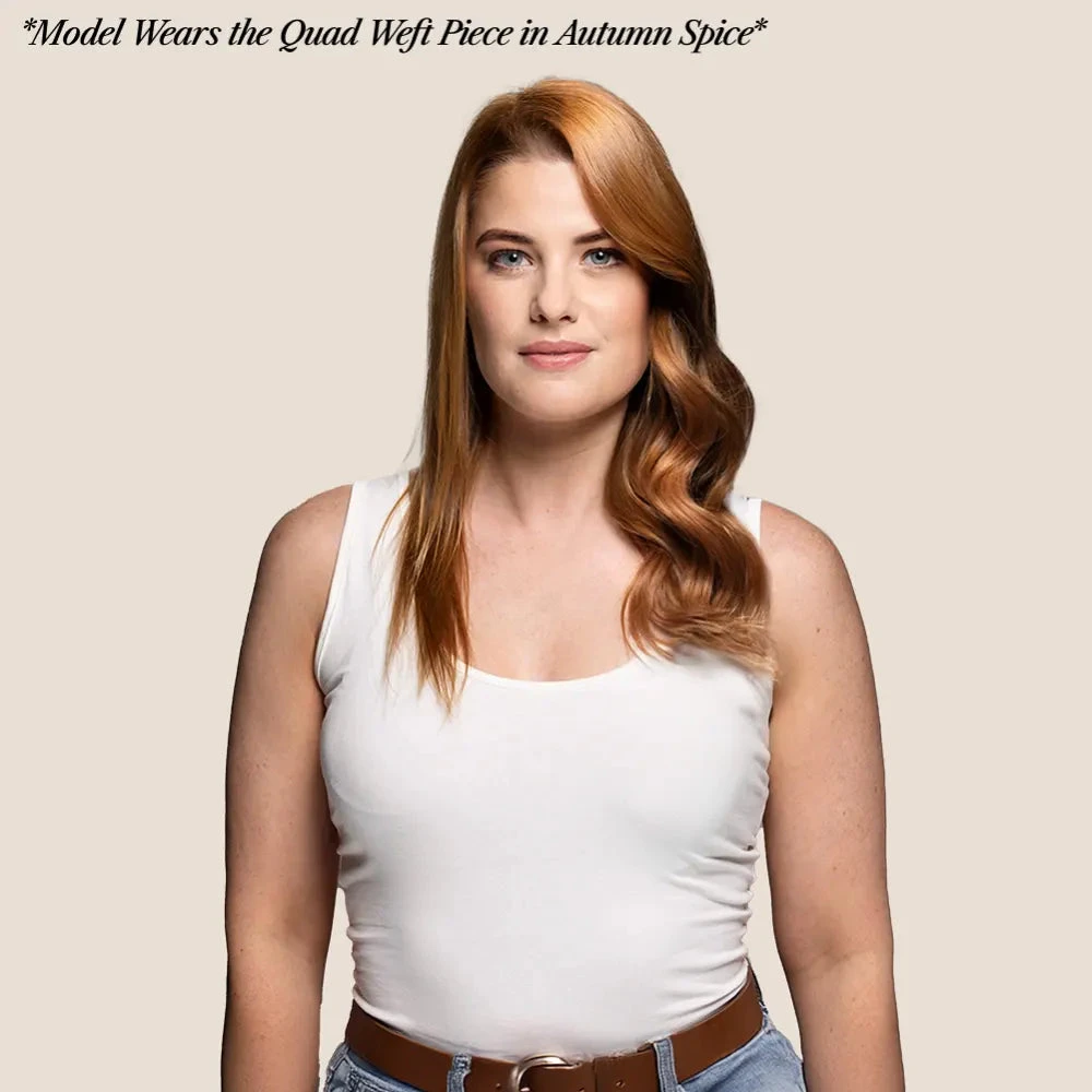 Quad Wefted Remy Clip In Human Hair Extensions - Biscuit Blondey (#18/613)(Quad Wefted Remy Clip In Human Hair Extensions Lightest Brown Bleach Blonde Mix 18 613) 4 Quad Wefted Remy Clip In Human Hair Extensions - Biscuit Blondey (#18/613)(Quad Wefted Remy Clip In Human Hair Extensions Lightest Brown Bleach Blonde Mix 18 613) - Image 4