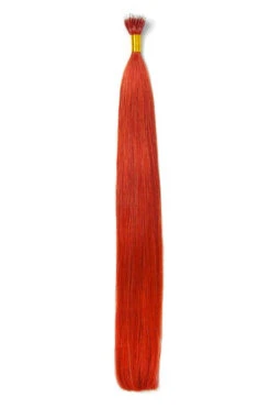 Bright Red Nano Ring Hair Extensions(Bright Red Nano Ring Hair Extensions)