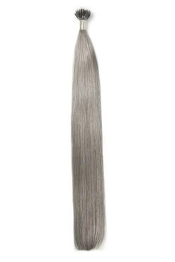 Silver/Grey (#SG) Nano Ring Hair Extensions(Silver Grey Sg Nano Ring Hair Extensions)