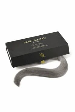 Silver/Grey (#SG) Nano Ring Hair Extensions(Silver Grey Sg Nano Ring Hair Extensions) -Cliphair Sale Store sg rnr website box