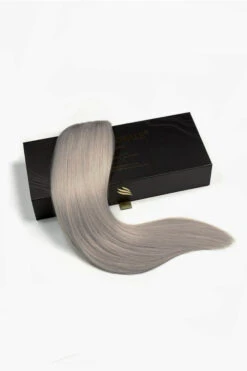 Silver Grey (#SG) Remy Royale Double Drawn Weave Extensions(Silver Grey Sg Remy Royale Double Drawn Weave Extensions)