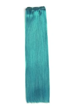 Turquoise Remy Royale Double Drawn Weave Extensions(Turquoise Remy Royale Double Drawn Weave Extensions)